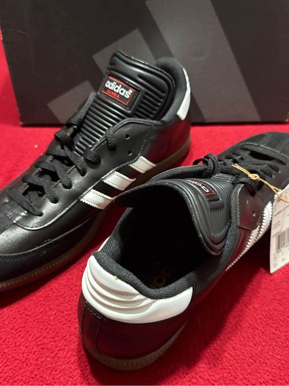 Adidas Samba Classic Black White Men 12.5 / Women 13.5